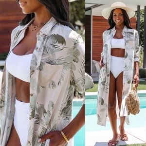 Vici Tropical Print Cover-Up